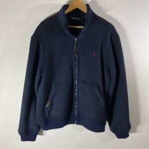 Vintage Polo by Ralph Lauren Men’s Zip Up Fleece Lined Jacket. Size L.